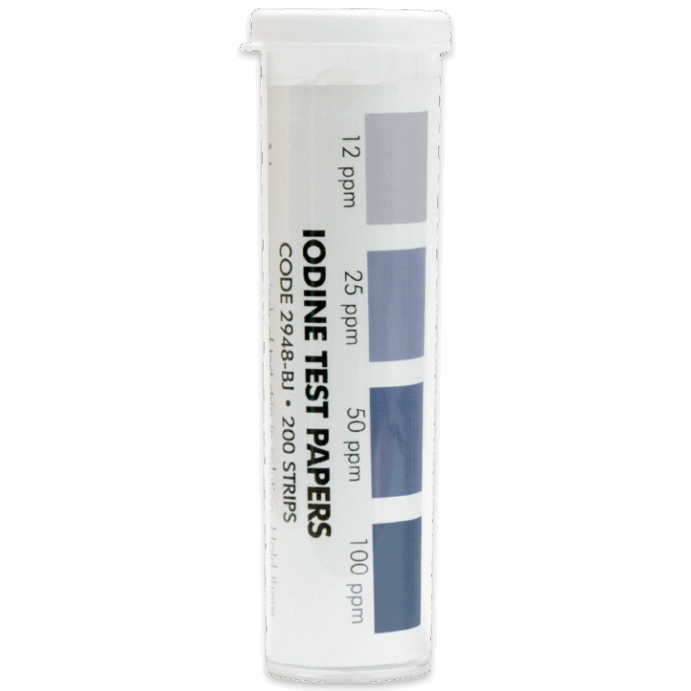 Iodine Test Papers 100 Count