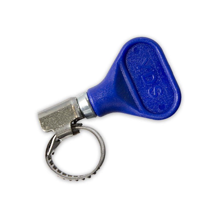 Blue Easy Turn Hose Clamp 1/2 Inch