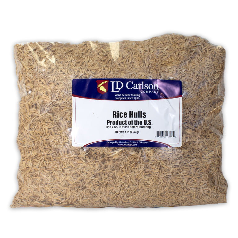 Rice Hulls Whole 1 lb.