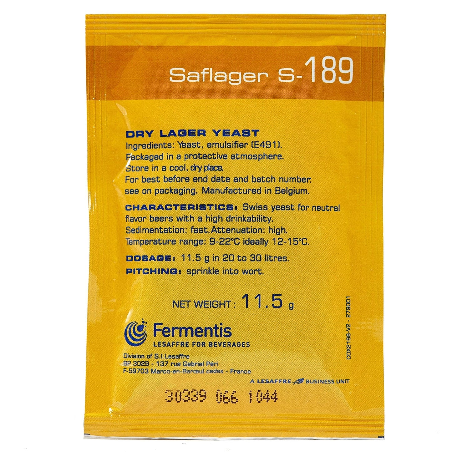 Saflager S-189