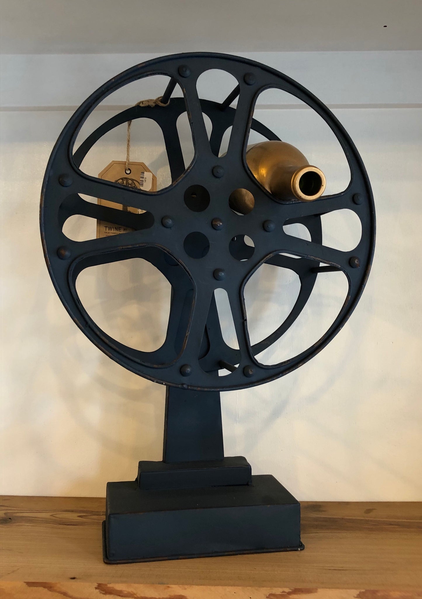 Movie Reel Wine Rack