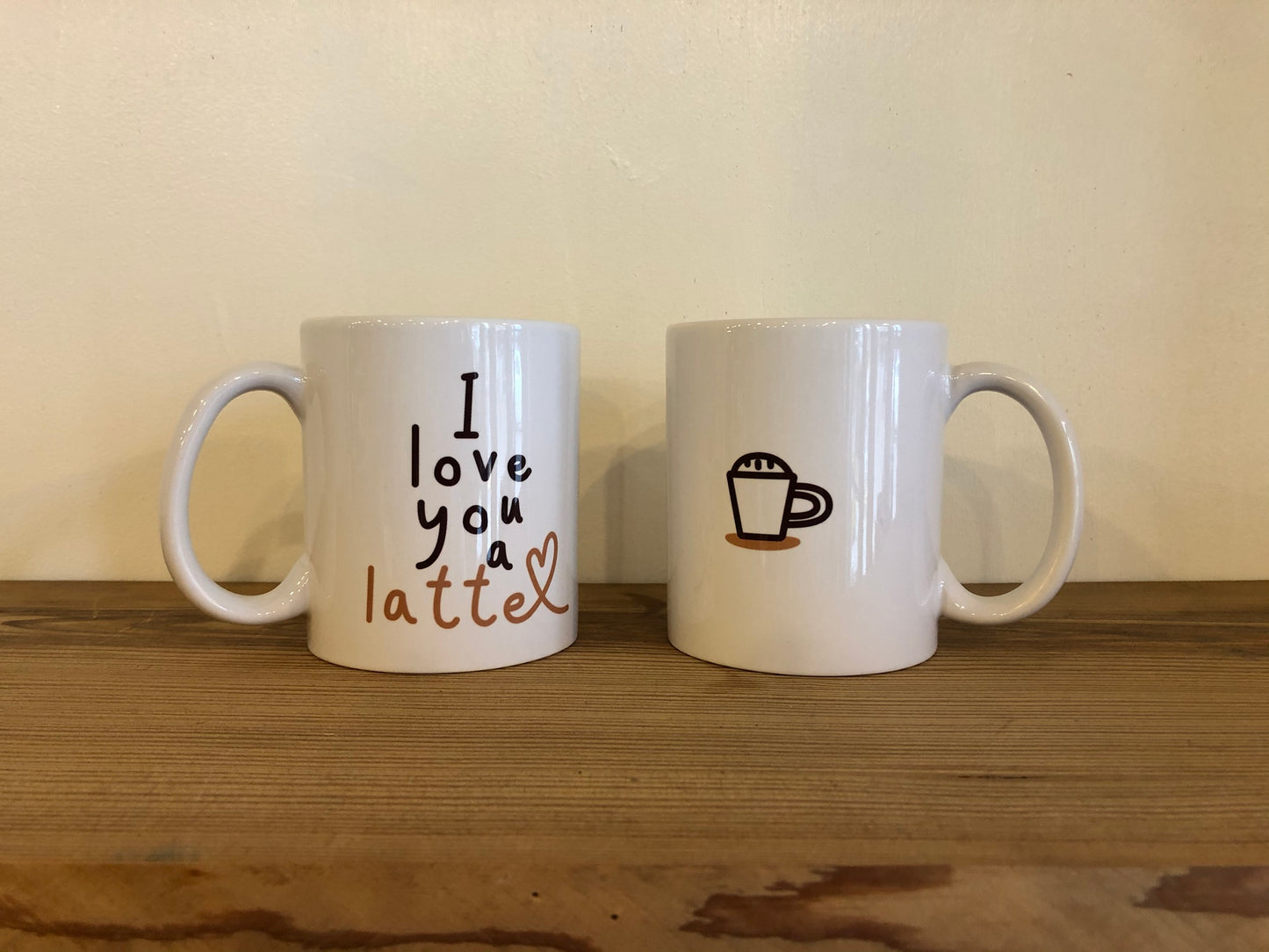 I Love You a Latte Coffee Mug