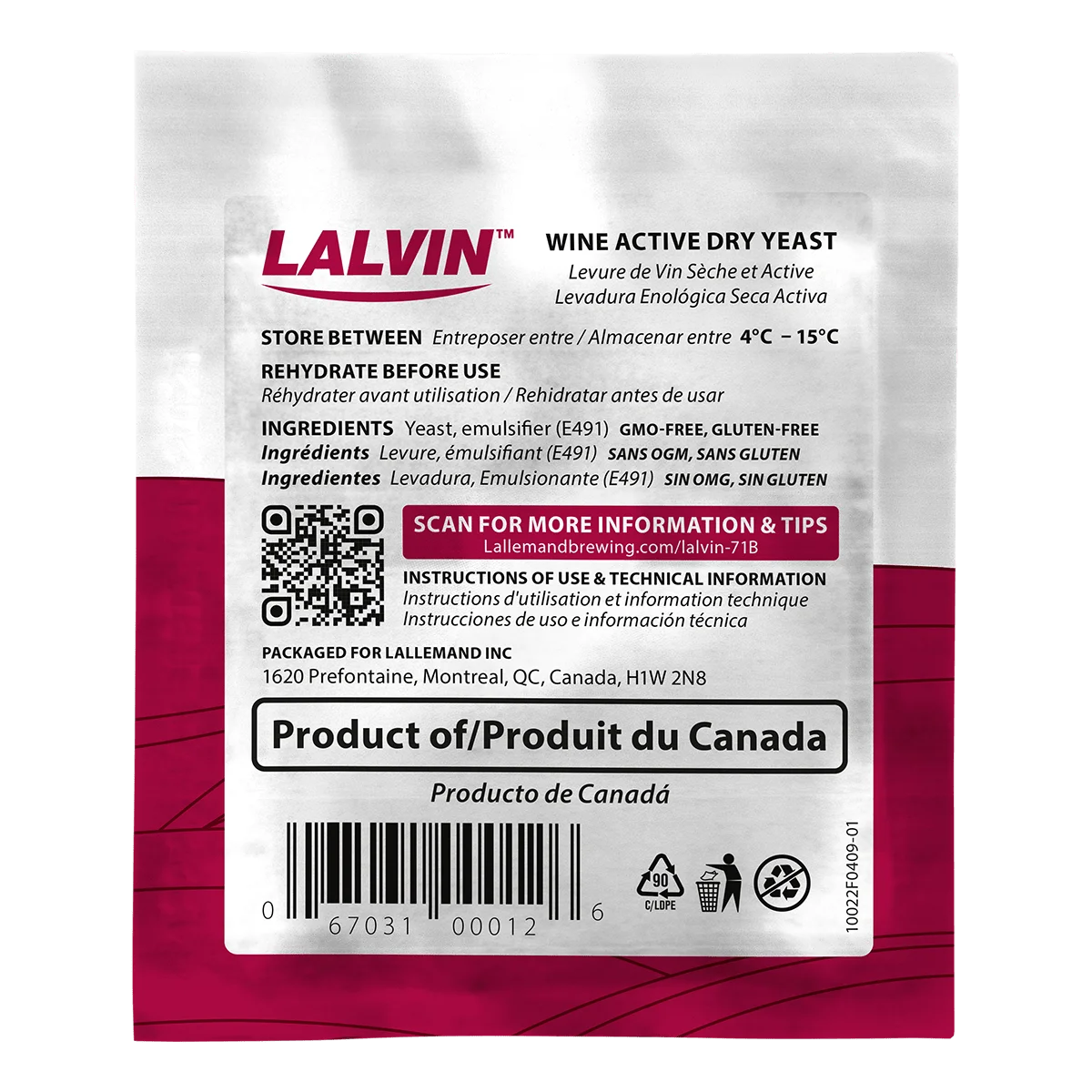 Lalvin RC212