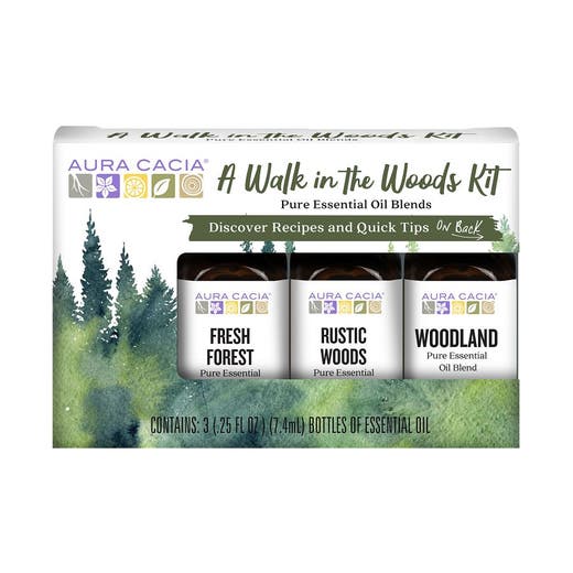 Aura Cacia Walk in the Woods Kit