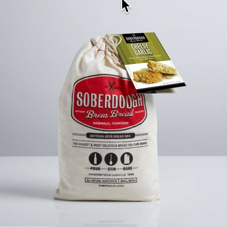 Soberdough Cheesy Garlic Brew Bread Mix