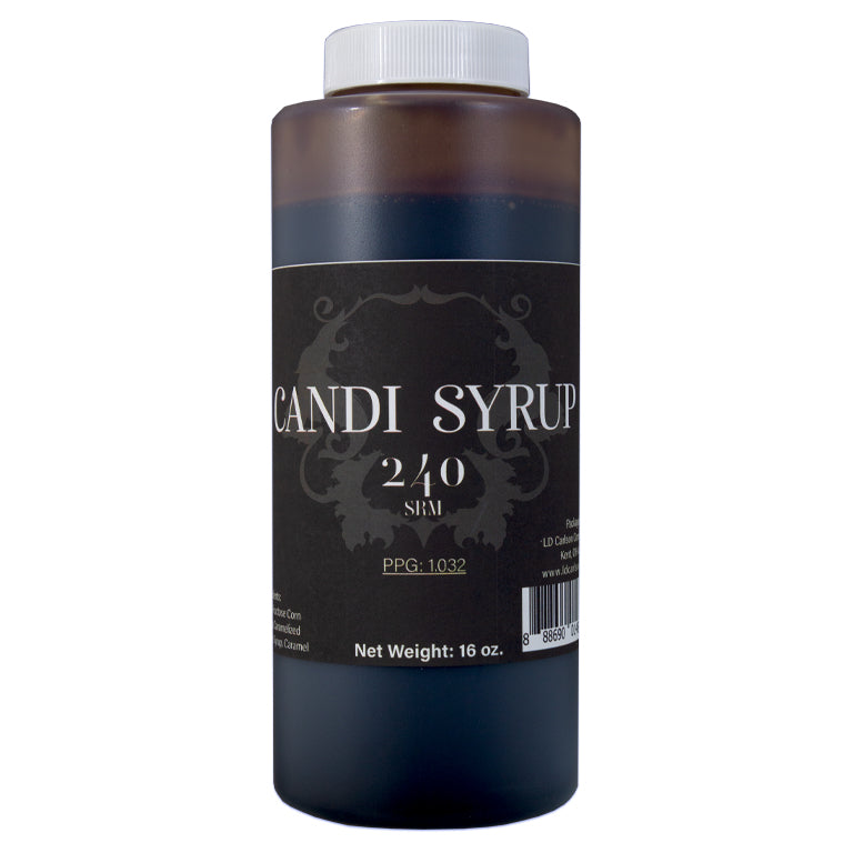Belgian Candi Syrup D-240 (Triple Dark) 16 oz