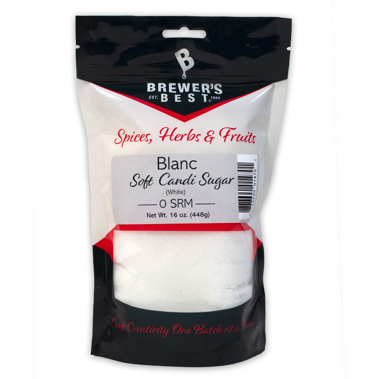 Blanc (White) Soft Candi Sugar 1 lb.