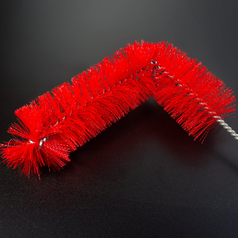 Soft Red Bristle Carboy Brush