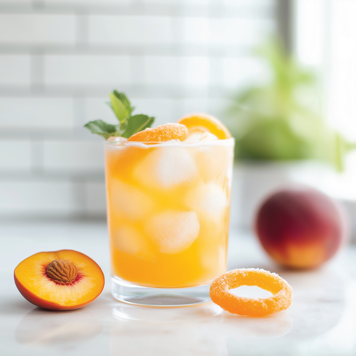 Sugar Free Peach Ring Flavor Burst + Energy