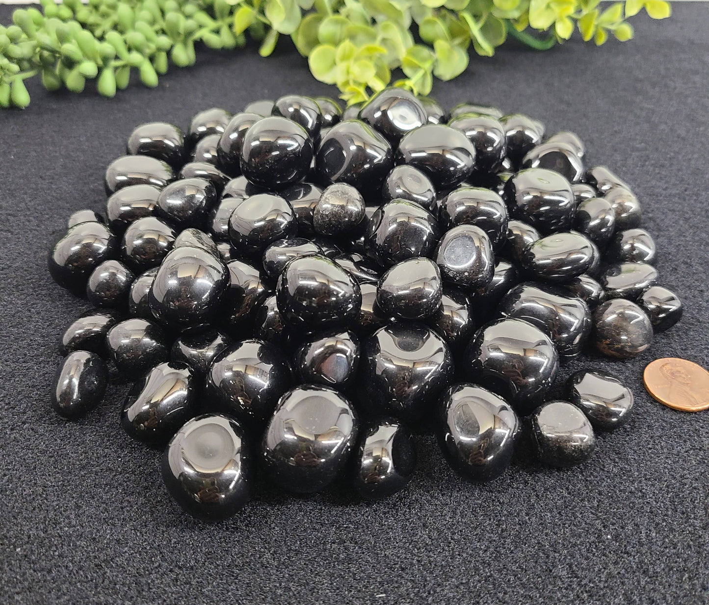 Black Obsidian Tumbled Stone
