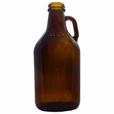 1/4 Gallon Amber Glass Jug
