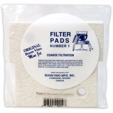 #1 Coarse Mini Jet Filter Pads 3pk