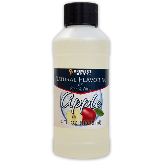 Natural Apple Flavoring Extract 4 oz