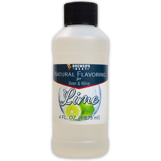 Natural Lime Flavoring Extract 4 oz