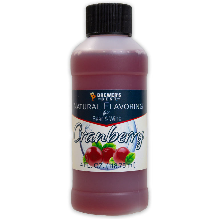 Natural Cranberry Flavoring Extract 4 oz