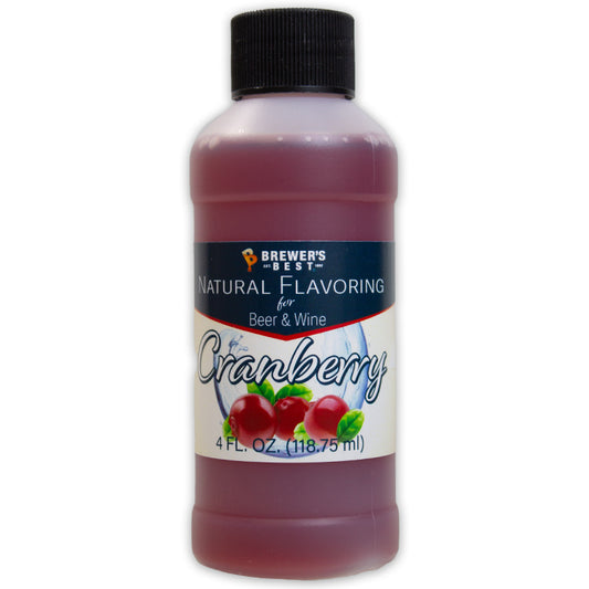 Natural Cranberry Flavoring Extract 4 oz