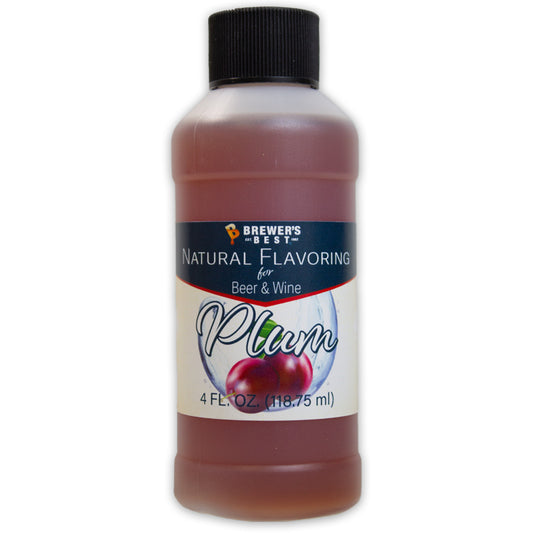 Natural Plum Flavoring Extract 4 oz