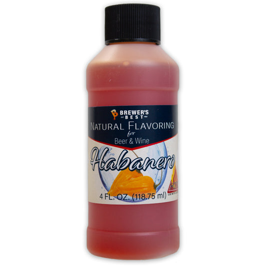 Natural Habanero Flavoring Extract 4 oz