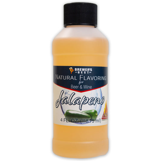 Natural Jalapeno Flavoring Extract 4 oz