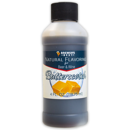 Natural Butterscotch Flavoring Extract 4 oz
