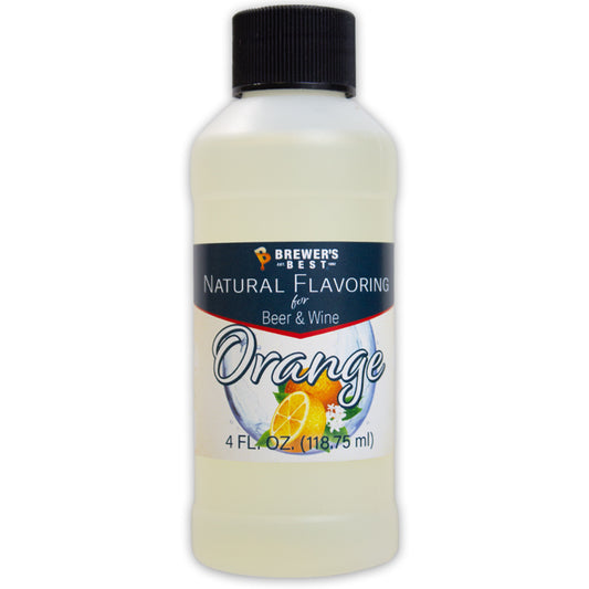 Natural Orange Flavoring Extract 4 oz