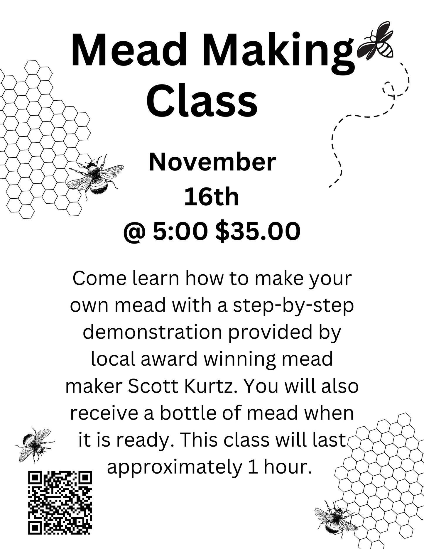 Mead Making Class