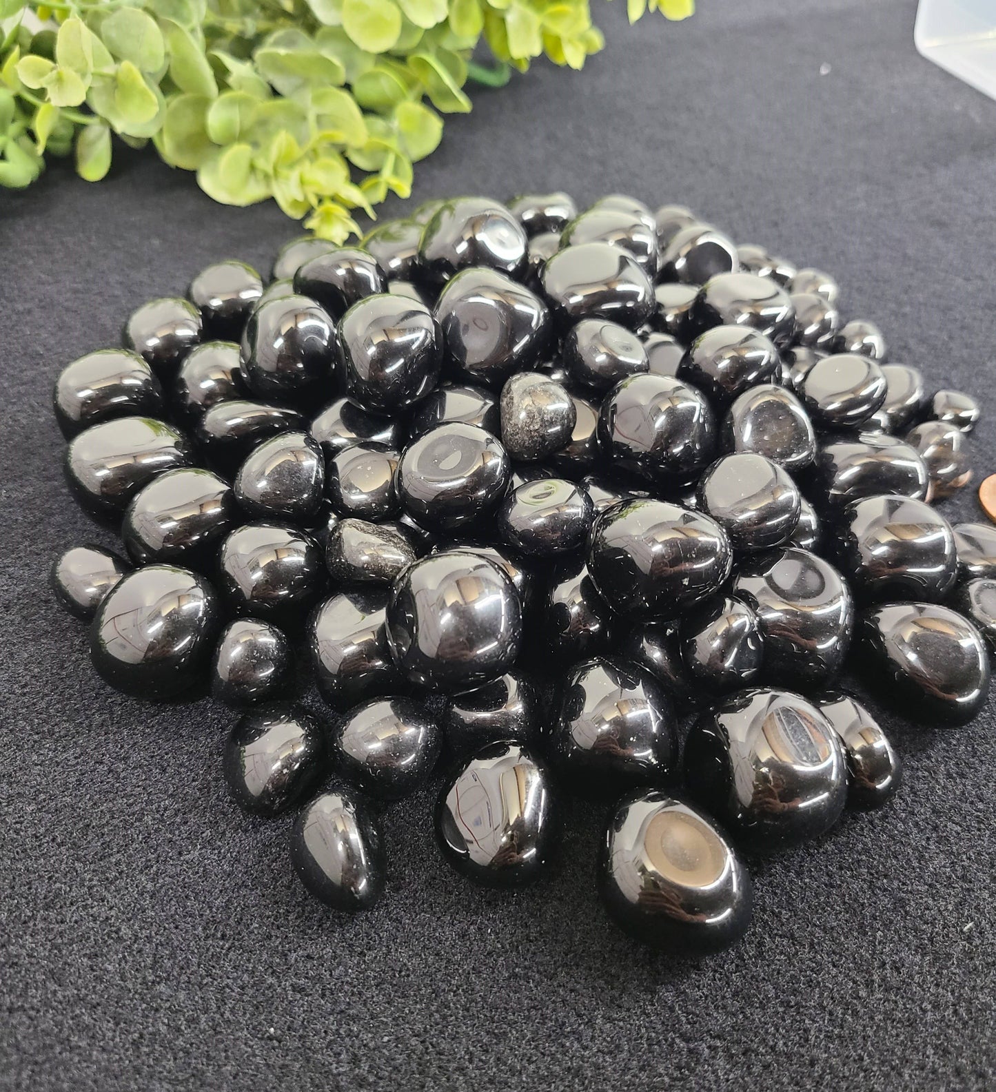 Black Obsidian Tumbled Stone