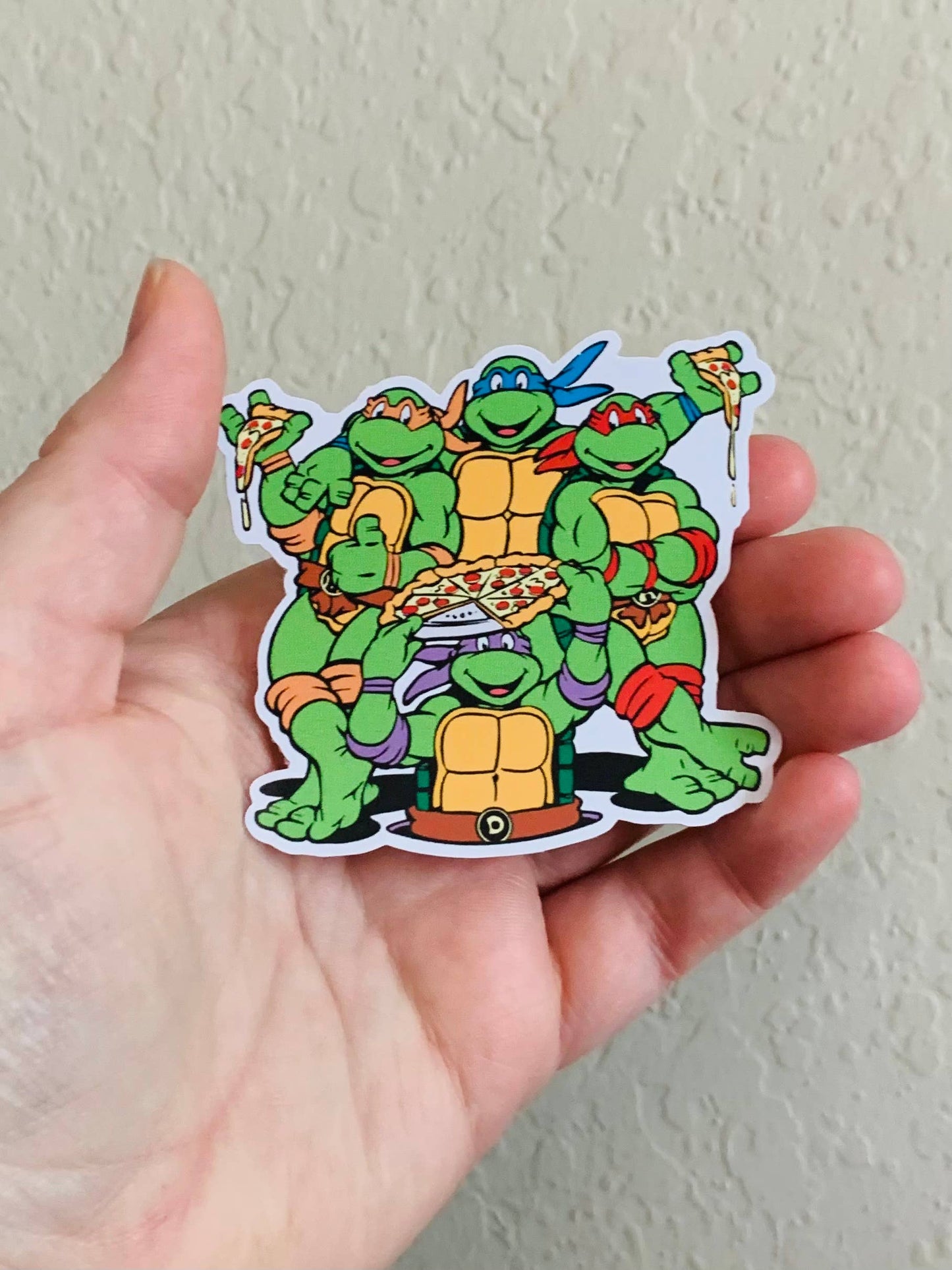 Turtles 90s Vinyl Sticker