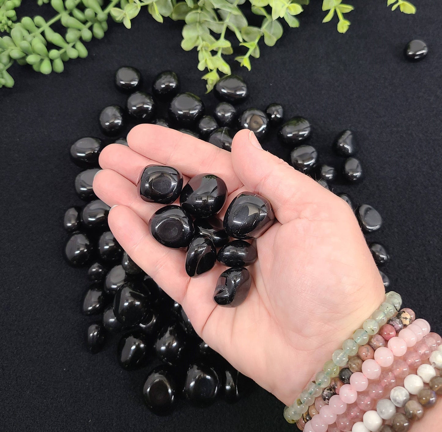 Black Obsidian Tumbled Stone