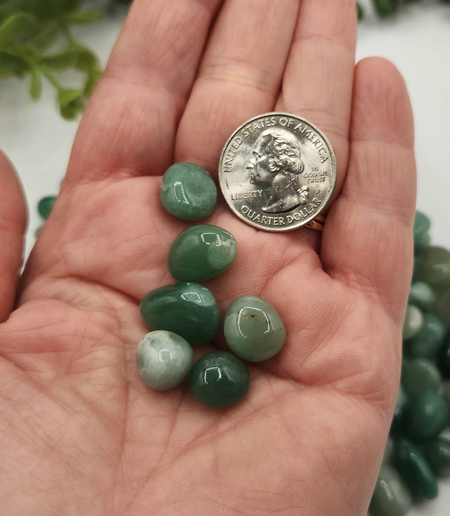 Green Aventurine Tumbled Stone
