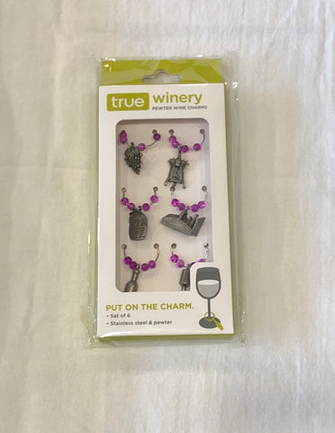 Pewter Wine Charms