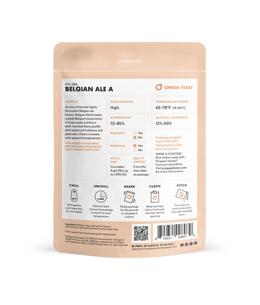 OYL-024 Belgian Ale A